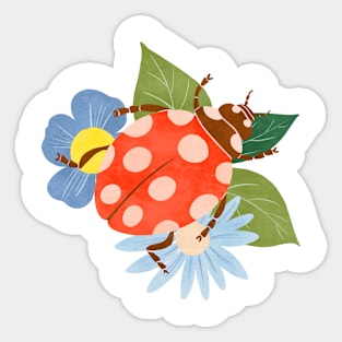 Ladybug Sticker